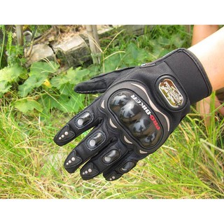 Găng Tay Đi Phượt Pro-Biker (Kín Ngón) Loại Tốt