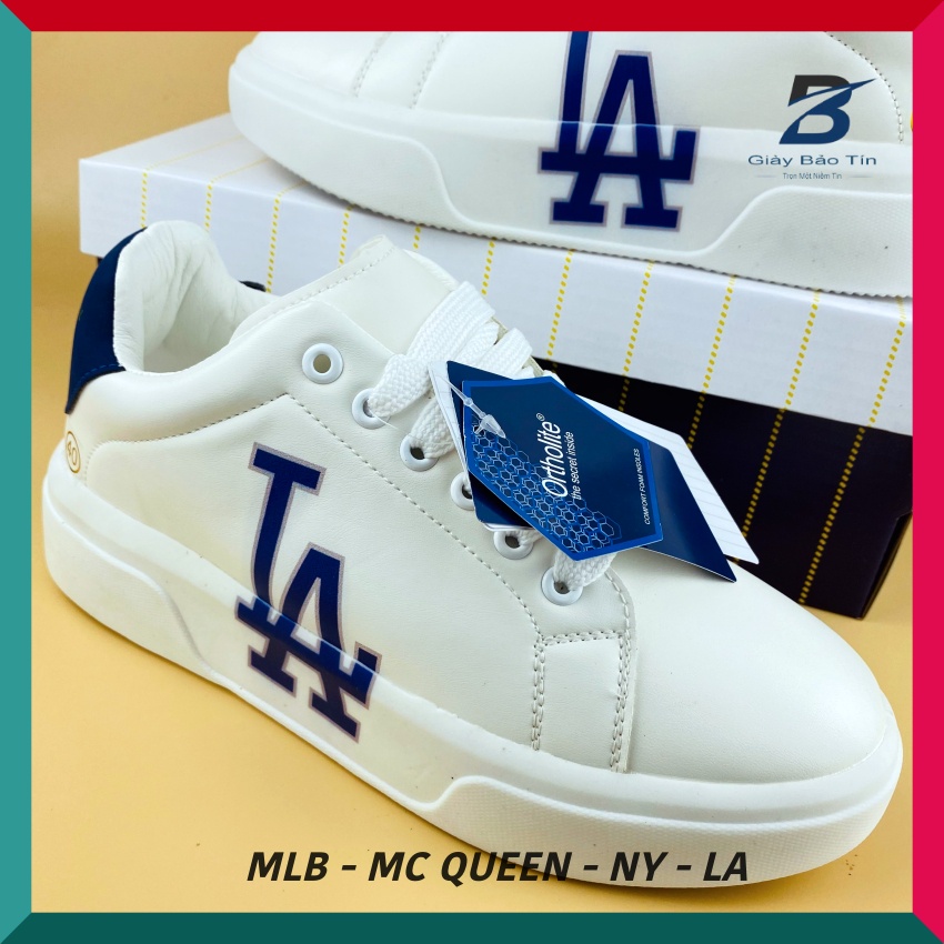 Giày thời trang Unisex MLB MC QUEEN NY,LA mẫu mới nhất giày thể thao nam nữ full bill ,box