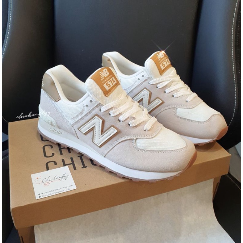Giày thể thao 1N2B574 Màu be nâu Fullbox