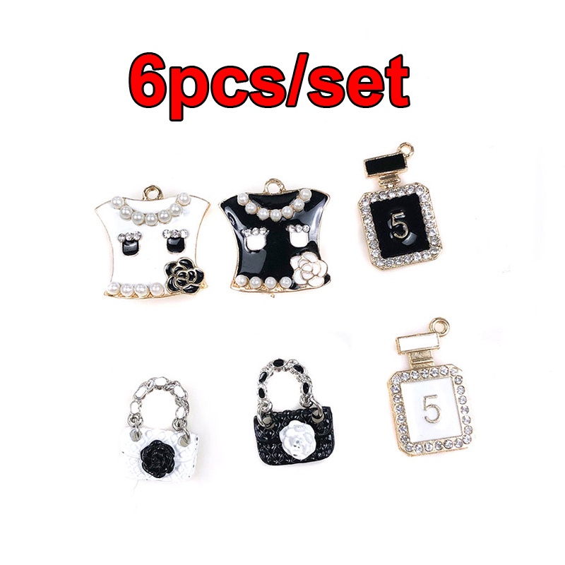 Bộ Phụ Kiện Dây Xích Kim Loại Đính Đá Ngọc Trai Hoa Cúc Trang Trí Giày Dép Cho Nữ