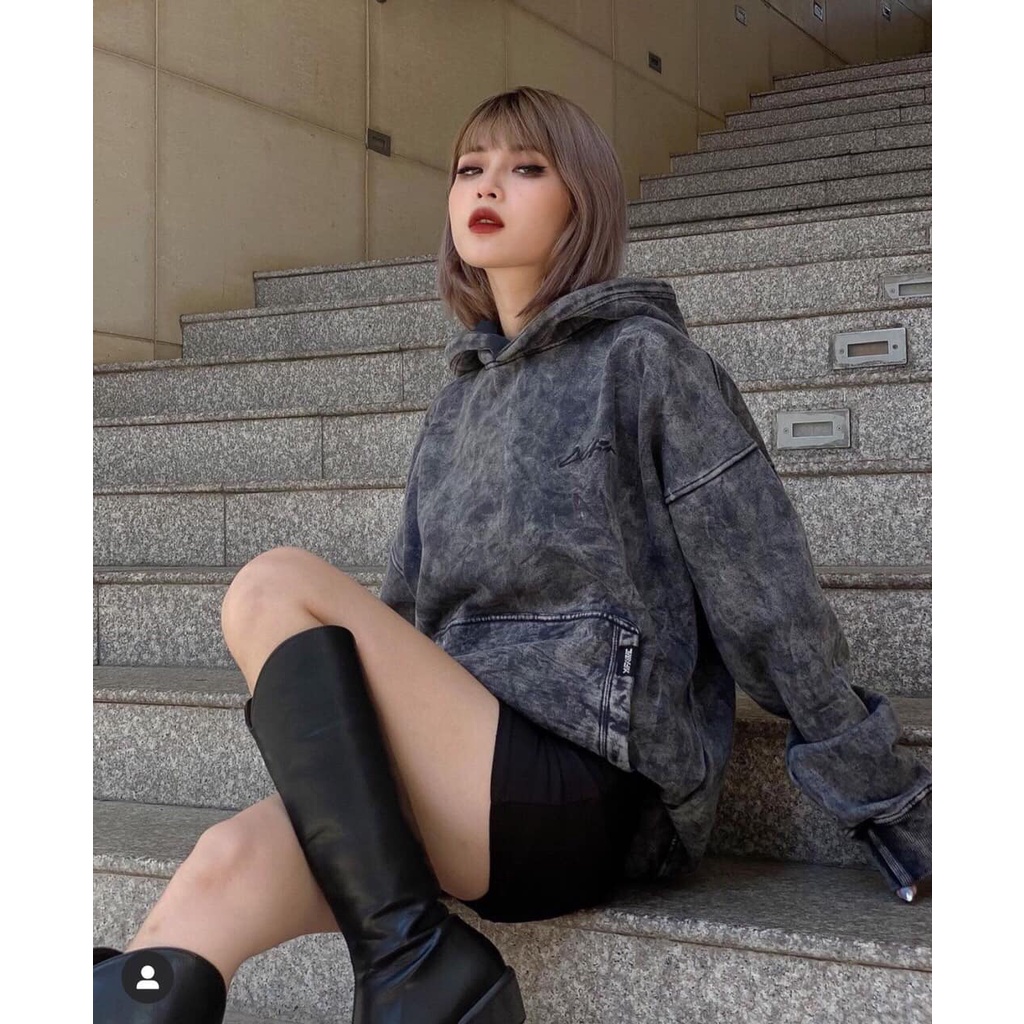 🔥Áo khoác nỉ hoodie loang phom rộng Freeship extra🍀ONE UNISEX🍀Thời trang Unisex phong cách hàn quốc nam nữ