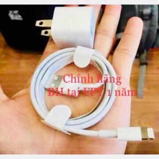 Bộ sạc cáp iP7 bảo hành tại FPT 1 năm - Hàng chính hãng
