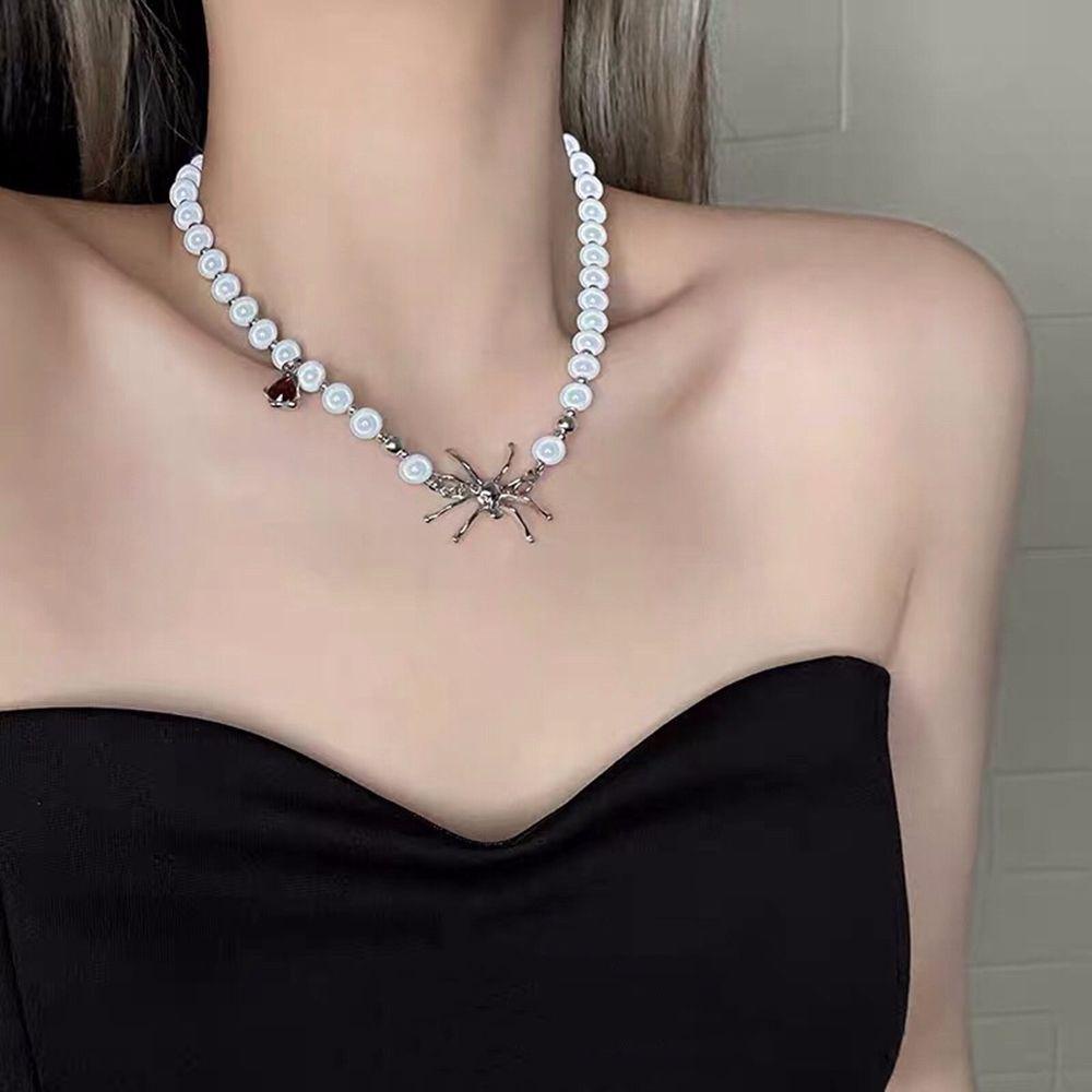 Vòng cổ MặT HìNh NhệN PhốI HạT ThờI Trang Cho Nam Nữ