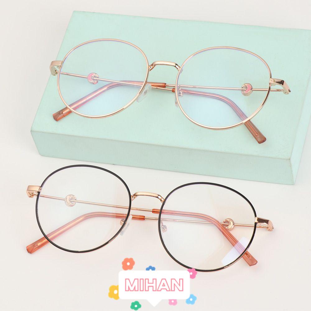 Mắt Kính Gọng Tròn Bằng Kim Loại Siêu Nhẹ MIHAN1