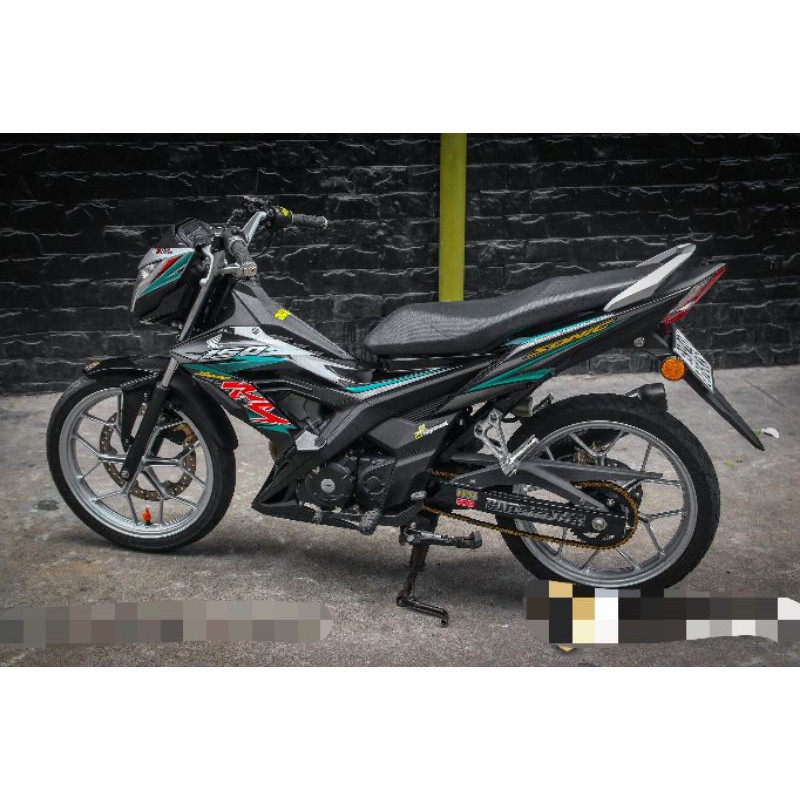 tem rời sonic 150 đen - decal ruby