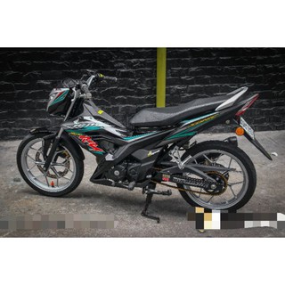 tem rời sonic 150 đen - decal ruby