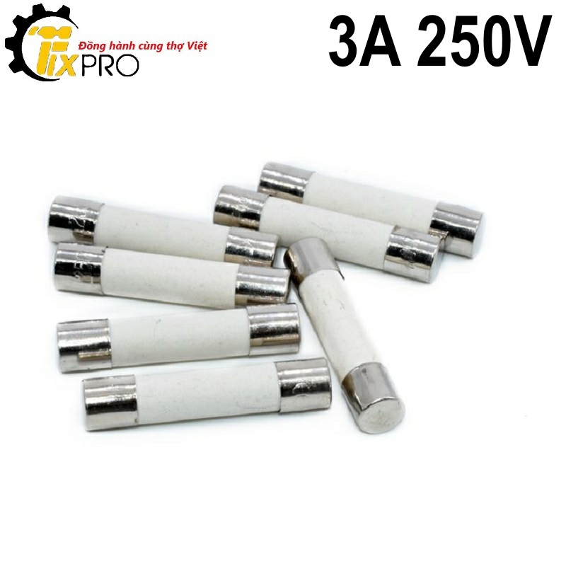 Cầu chì 3A 250V 6x30mm