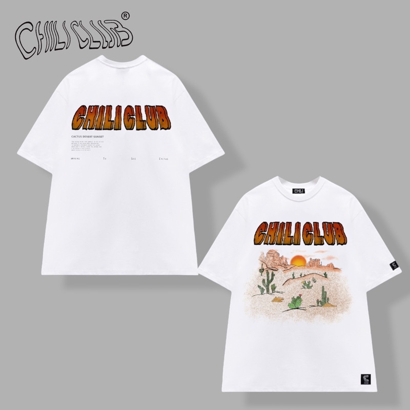Áo Thun Cactus Desert CHILICLUB Unisex