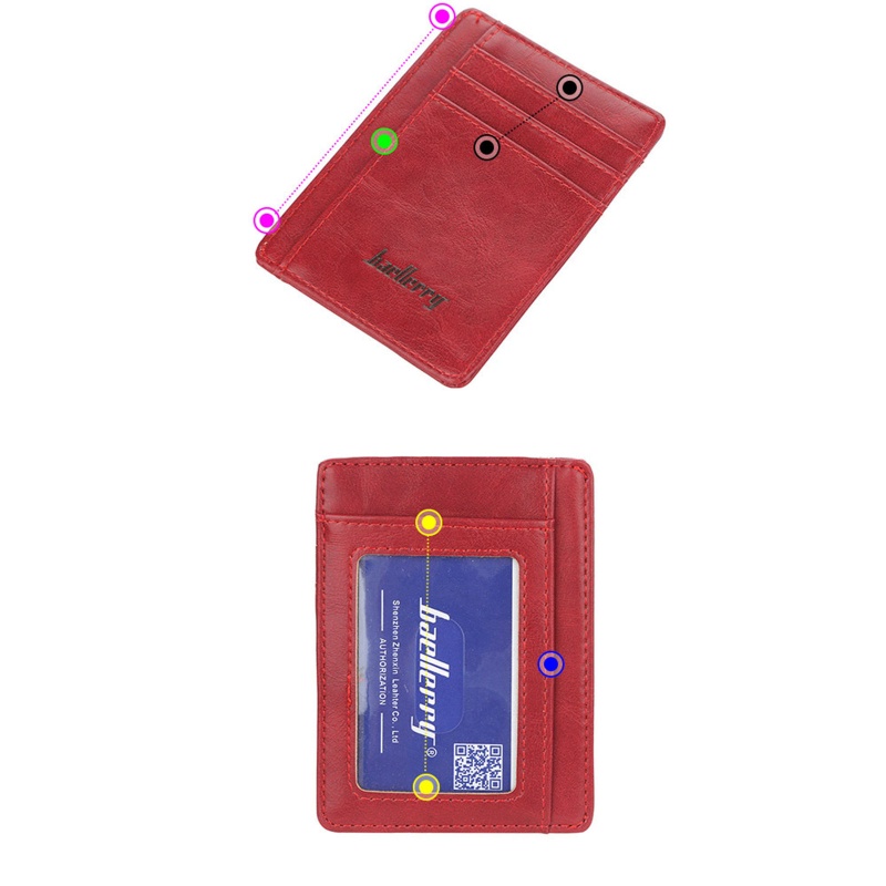 Ví Da PU ĐựNg Danh ThiếP Đơn GiảN ThờI Trang Cho Nam Nữ