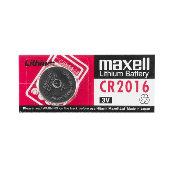 pin CR2016 maxell lithium 3v