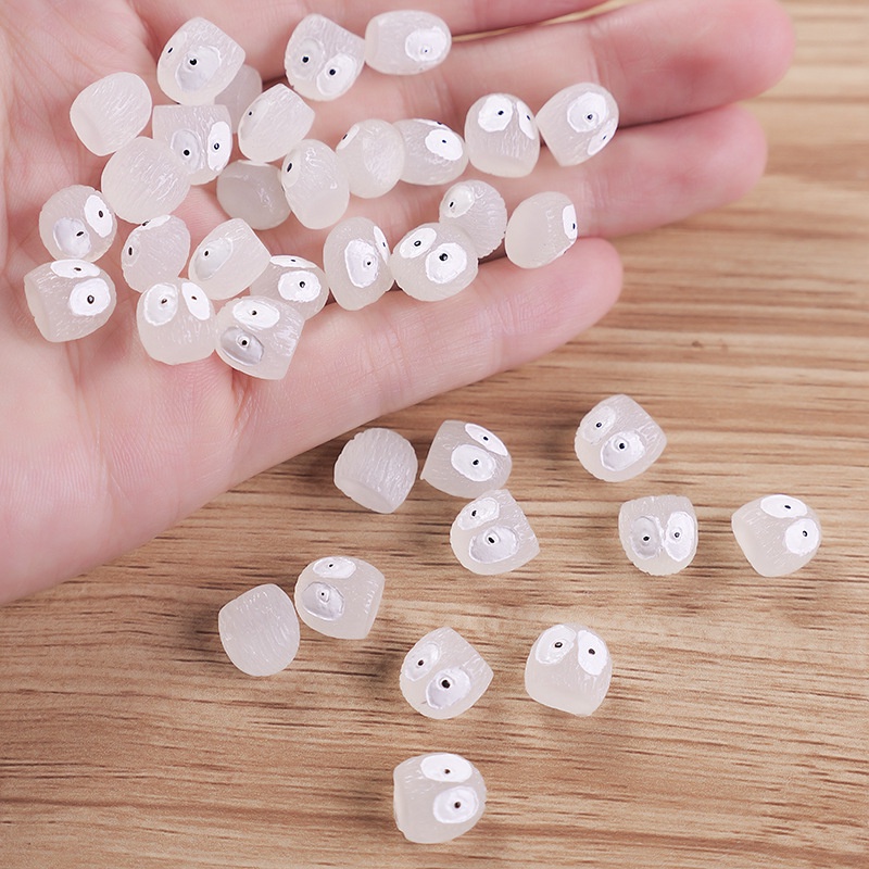 Bộ 5 Tượng Nhựa Phát Quang Mini Dễ Thương Trang Trí Tiểu Cảnh