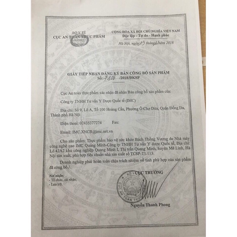 [Tích điểm] Bách Thống Vương - Hộp 30 viên giúp giảm đau nhức