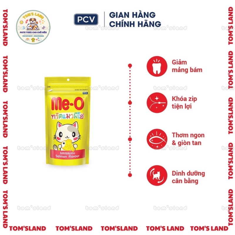 Bánh thưởng cho mèo Me-O 50g