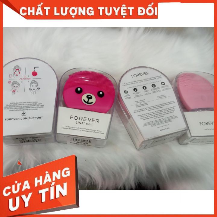 Máy rửa mặt Forever Lina Mini-Chính hãngFREESHIPsiêu sịn,siêu xinh ,tiện dụng làm sạch sâu massage dịu nhẹ thư giãn.