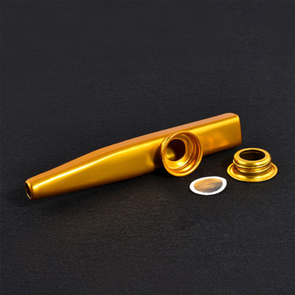 Ống Sáo Kazoo Bằng Nhôm Màu Bạc Cho Trẻ Em