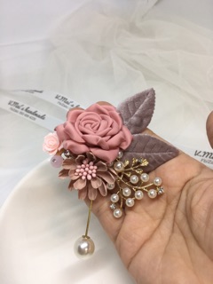 HOA CÀI ÁO HANDMADE CA13H