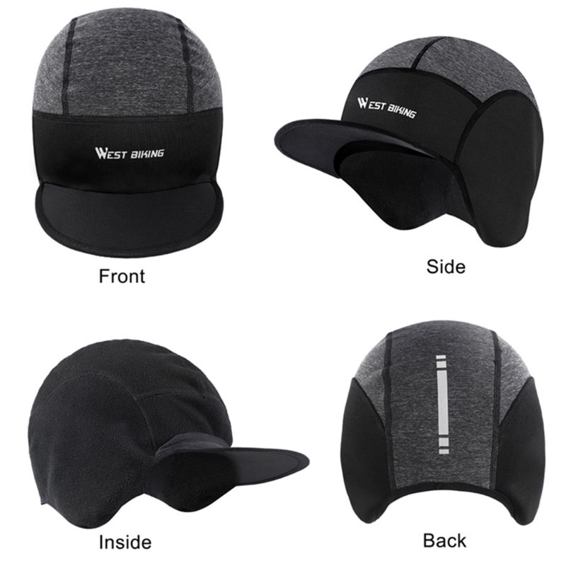 Autumn Winter Riding Hats Windproof Warm Earmuffs Men Women Outdoor Sports Cap