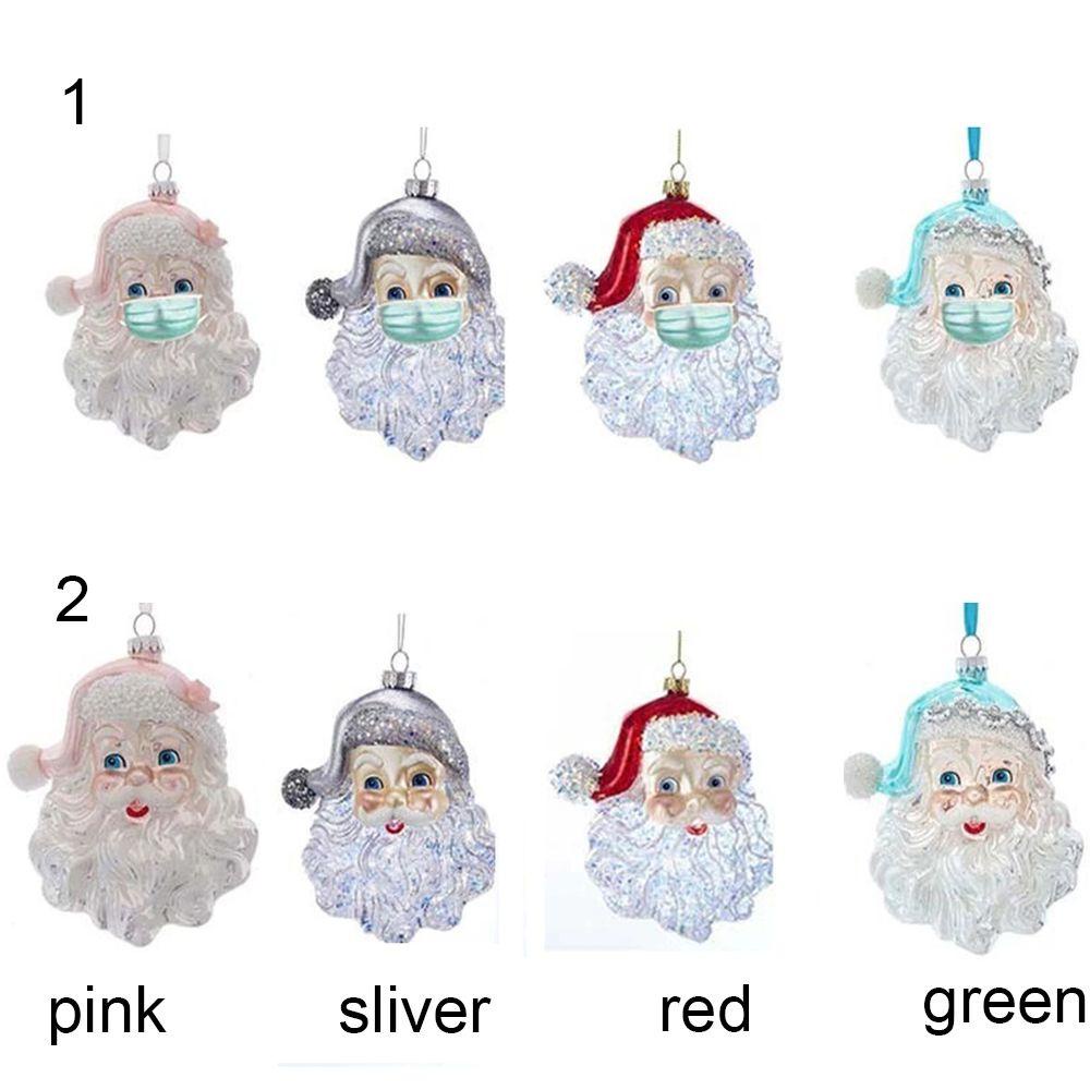 Túi Đựng Quà Giáng Sinh Bằng Kim Loại Hình Ông Già Noel