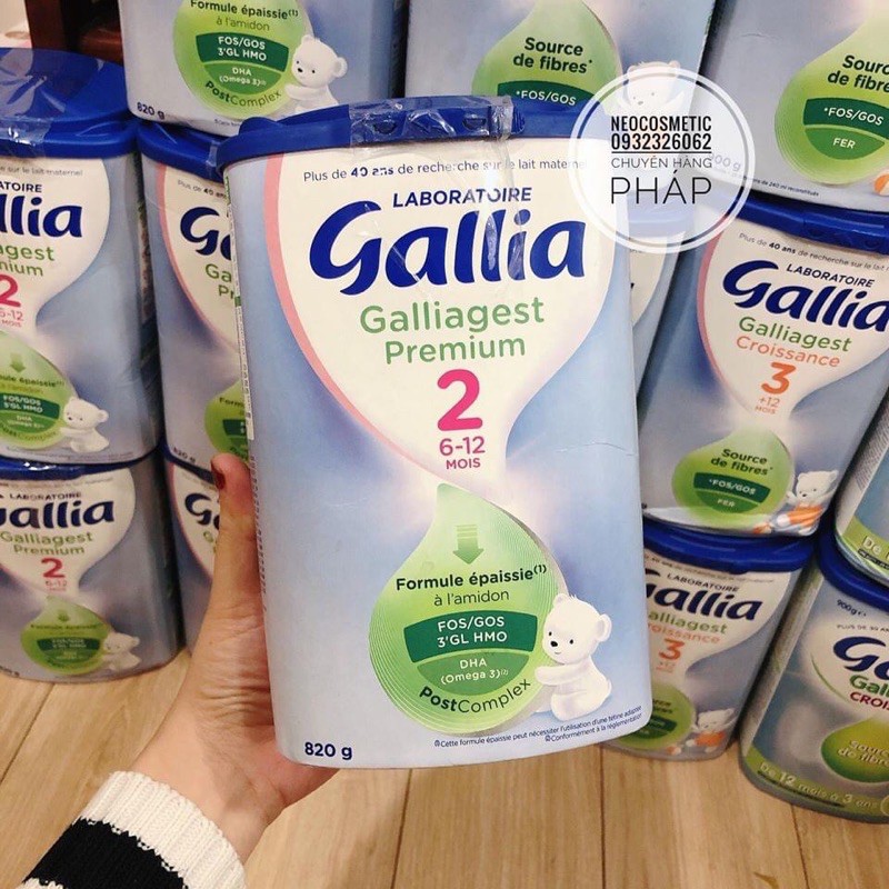 (HỘP TO) SỮA GALLIA GALLIAGEST PREMIUM HỘP 900GR MẪU MỚI