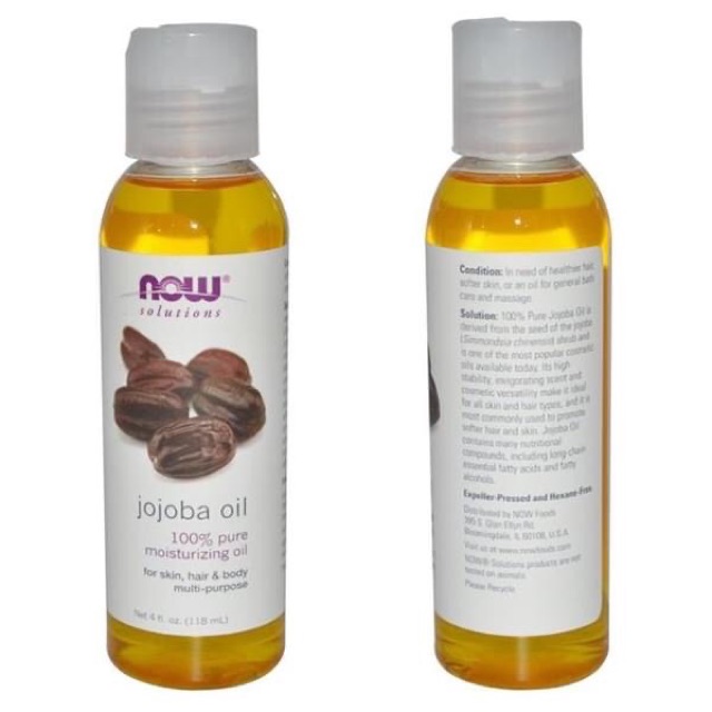 [Chính hãng] Dầu jojoba Now (Jojoba Oil)