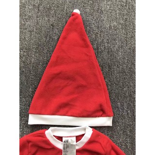 Váy H&M đỏ kèm mũ 4-5kg