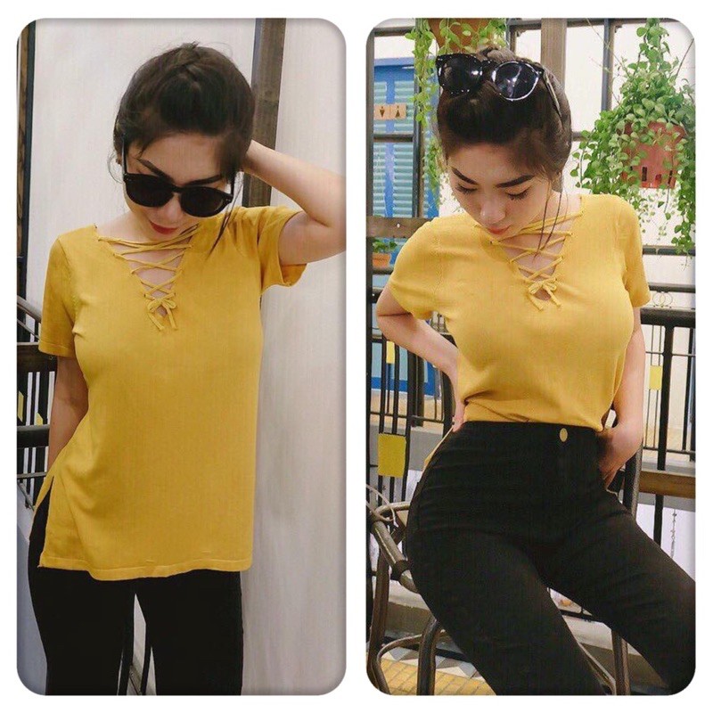 Áo thun mặc được 2 kiểu