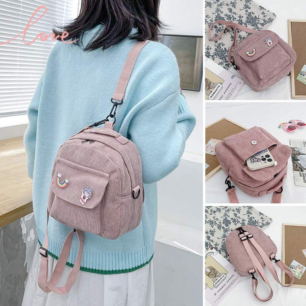 Balo Mini Đa Năng Thiết Kế Dễ Thương Cho Nữ