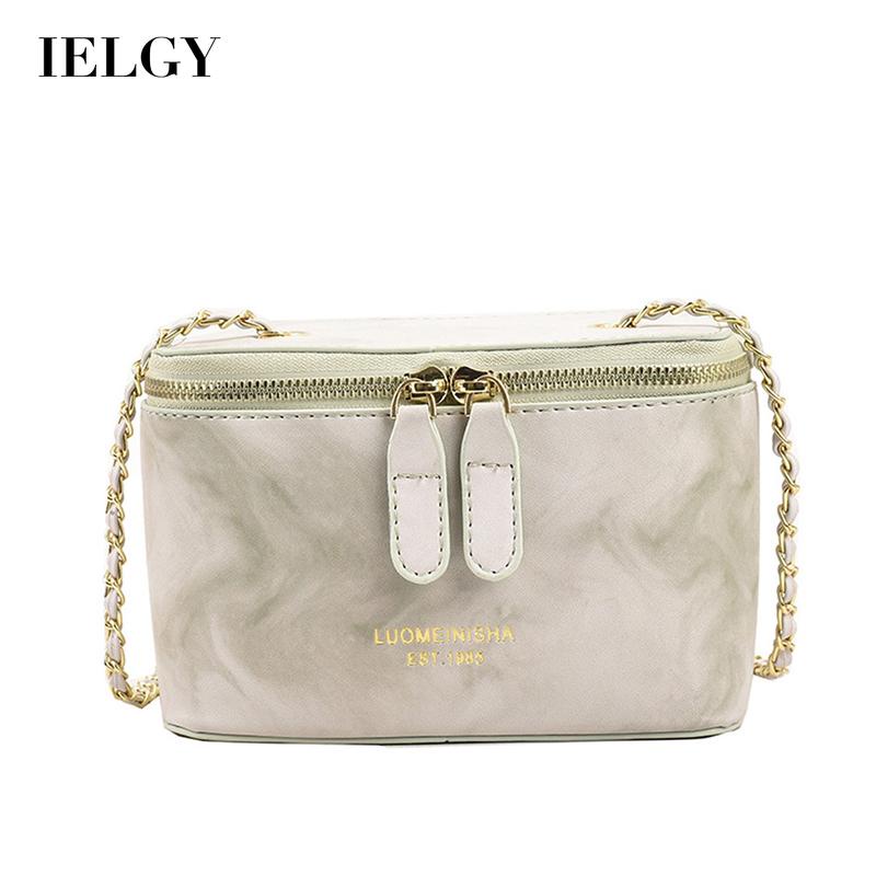 Túi đeo vai IELGY có khóa kéo dễ phối đồ thời trang cho nữ