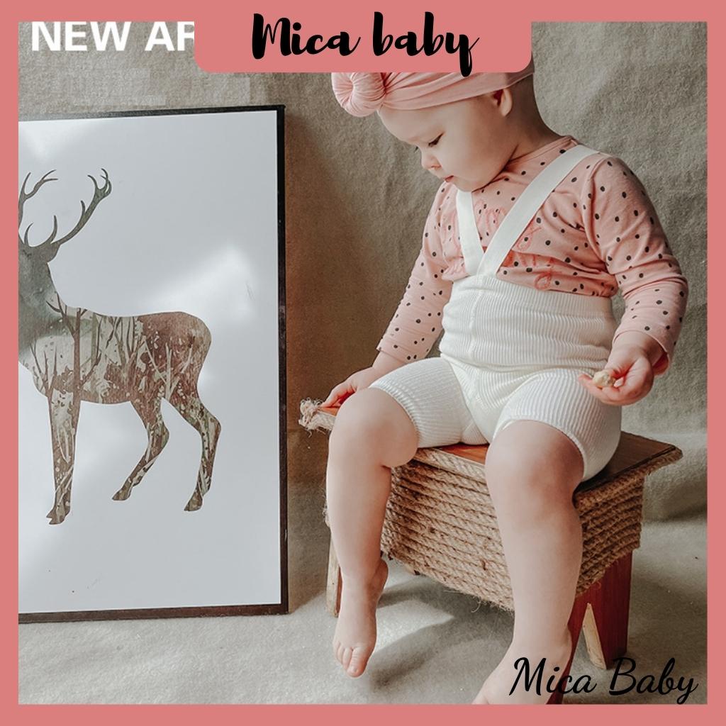 Quần tất yếm đùi dễ thương cho bé QA44 Mica baby