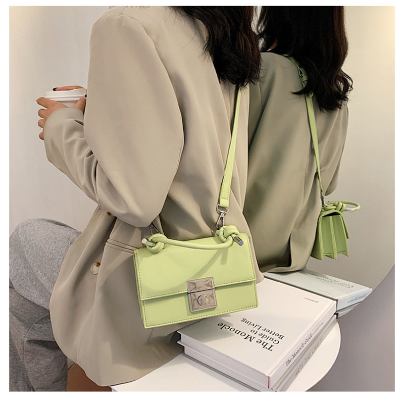 Túi Xách Da Pu Màu Trơn Thời Trang Cho Nữ