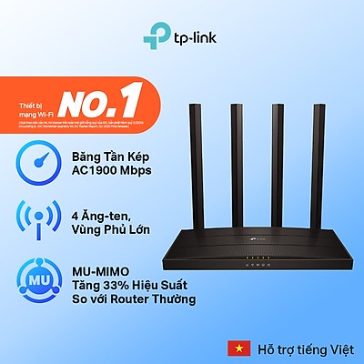 Bộ Phát Wifi TP-Link Archer C80 Băng Tần Kép MU-MIMO AC1900 - Hàng Chí