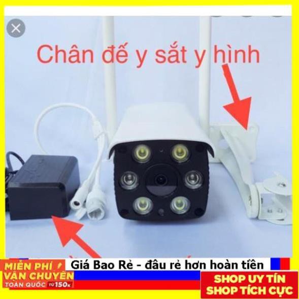 Rẻ Vô địch Shopee Camera ko dây Yoosee 3.0MP Ngoài trời Đêm có màu