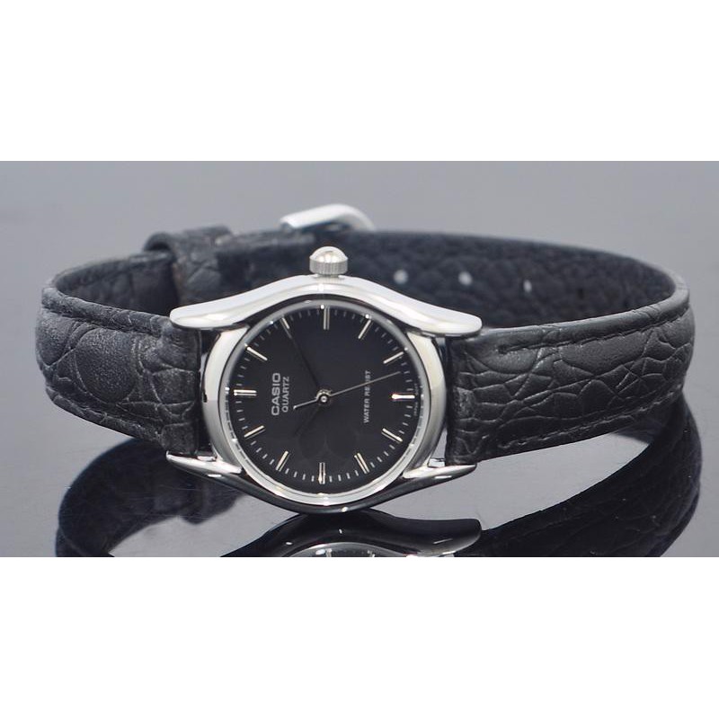 Đồng hồ nữ dây da Casio Standard Anh Khuê LTP-1094E-1ARDF chính hãng