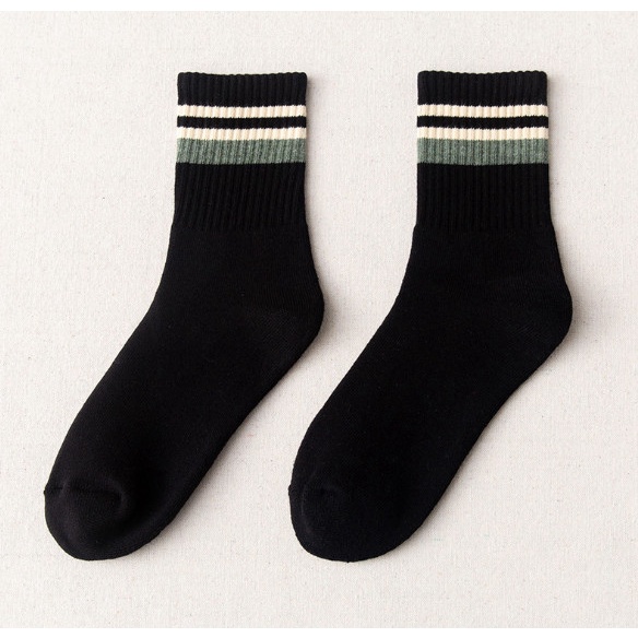 Vớ Tất cotton cổ lửng Nam Nữ phong cách đơn giản, trẻ trung và năng động.