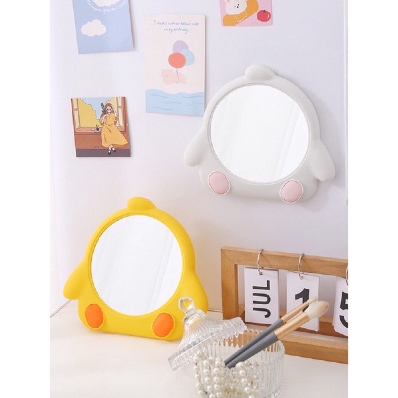 Gương vịt để bàn siêu xinh.