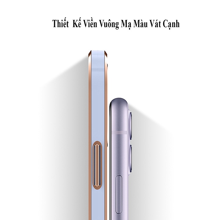 &quot;Ốp lưng Oppo Reno 3 Cạnh vuông&quot; _Mạ màu viền_Vát Cạnh_Màu sắc sang trọng ,Loại Tốt ,Ôm sát máy TimShop