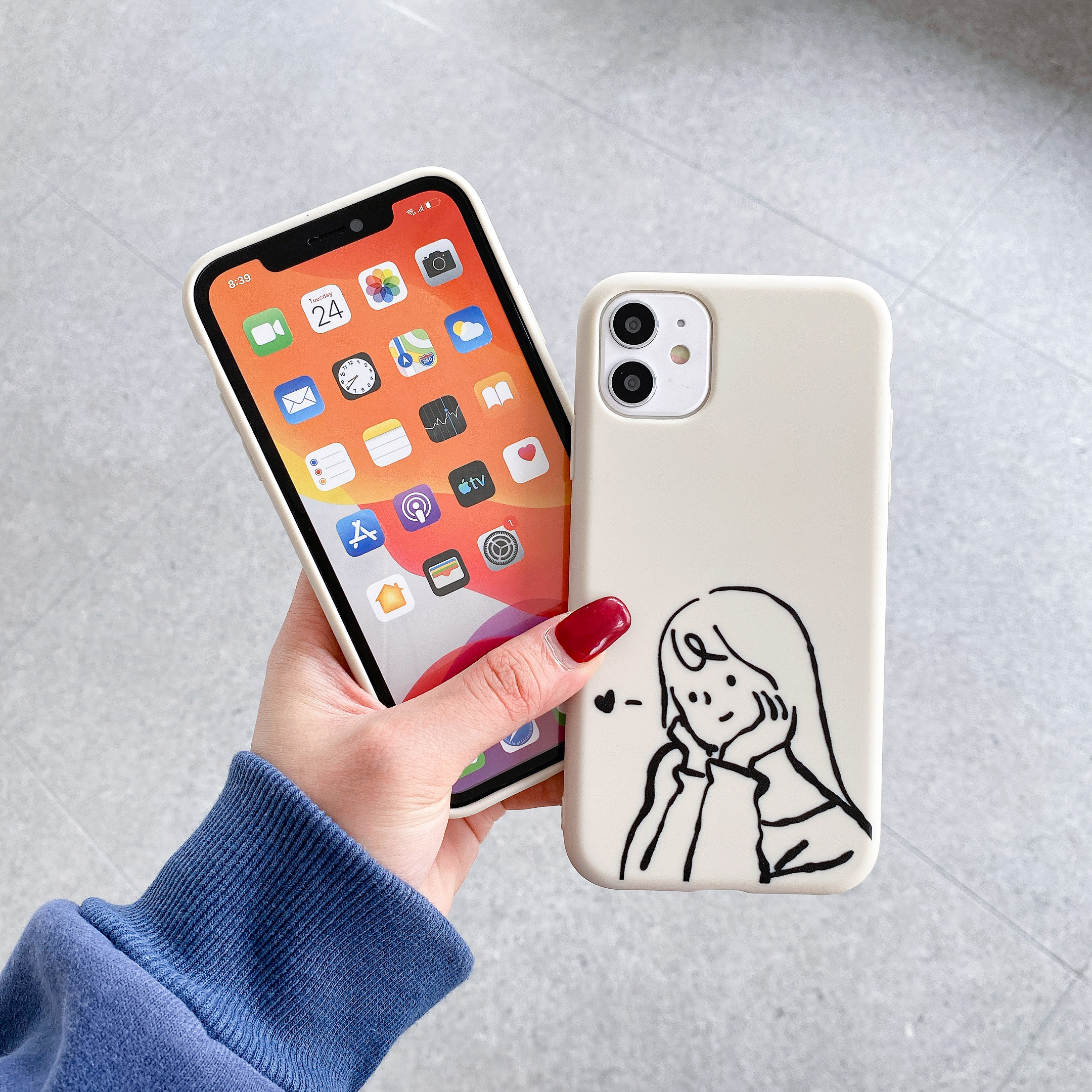 Ốp Lưng In Hình Cậu Bé Dễ Thương Cho Iphone 6 6s 7 8 Plus Se 2020 X Xr Xs Max 12 11 Pro Max 12 Mini | BigBuy360 - bigbuy360.vn