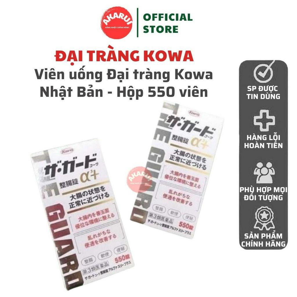 Viên uống Đại tràng Kowa Nhật Bản giải pháp hữu hiệu cho bệnh đại tràng, rối loạn tiêu hóa