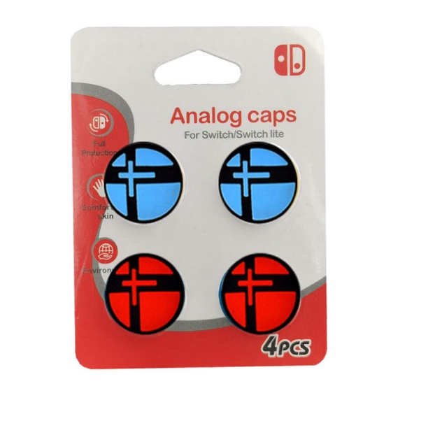 Núm Bọc Cần Analog Cho Joycon Và Tay Cầm Chơi Game - Phiên Bản Pokemon/Smash Bros