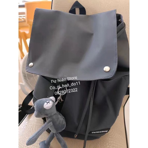 (Hàng Sẵn) Balo Thời Trang Nam Nữ Vải Oxford Màu Trơn.