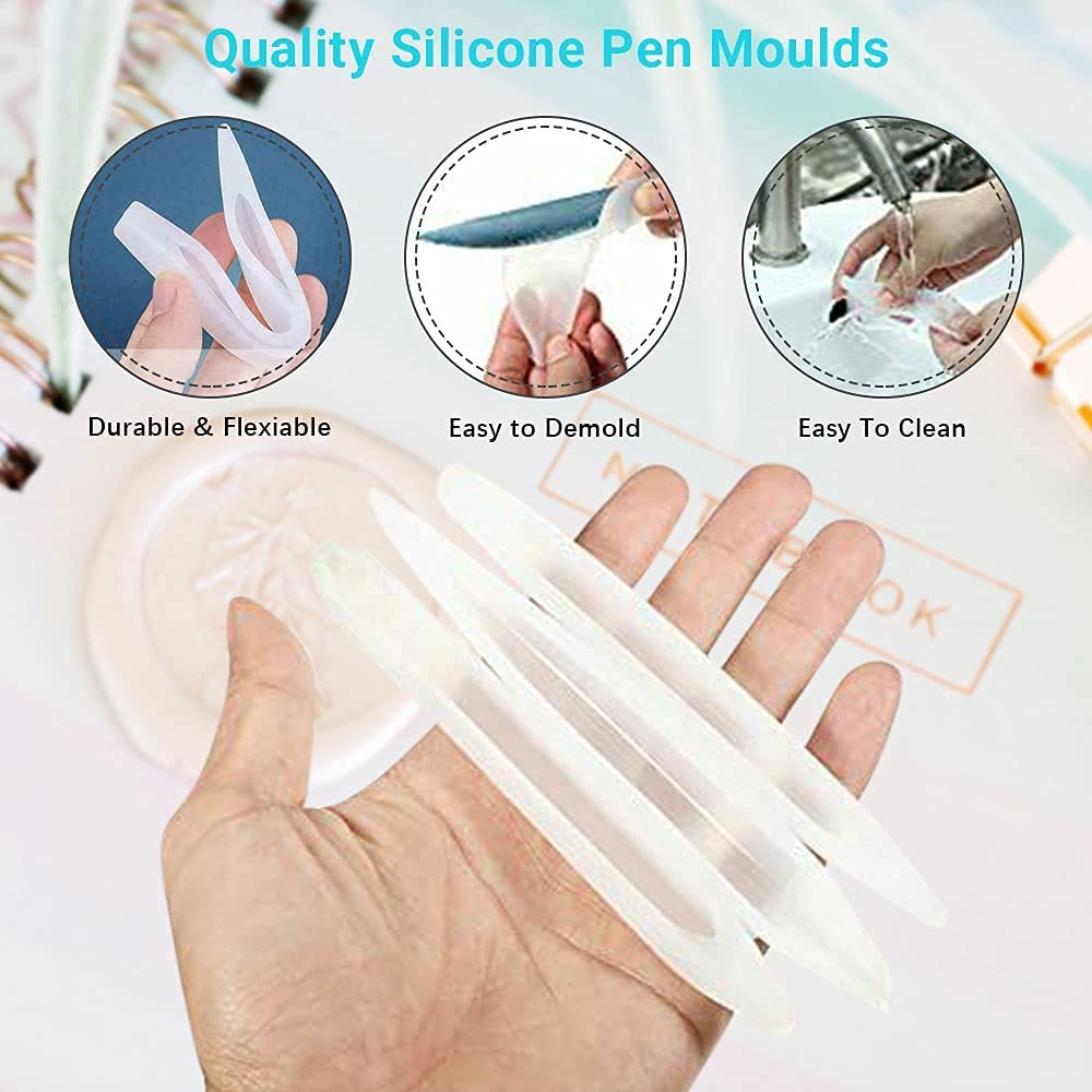 Khuôn Silicone Làm Bút Bi Epoxy Resin