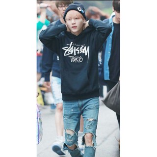 Áo Hoodie Stussy Tokyo SUGA BTS