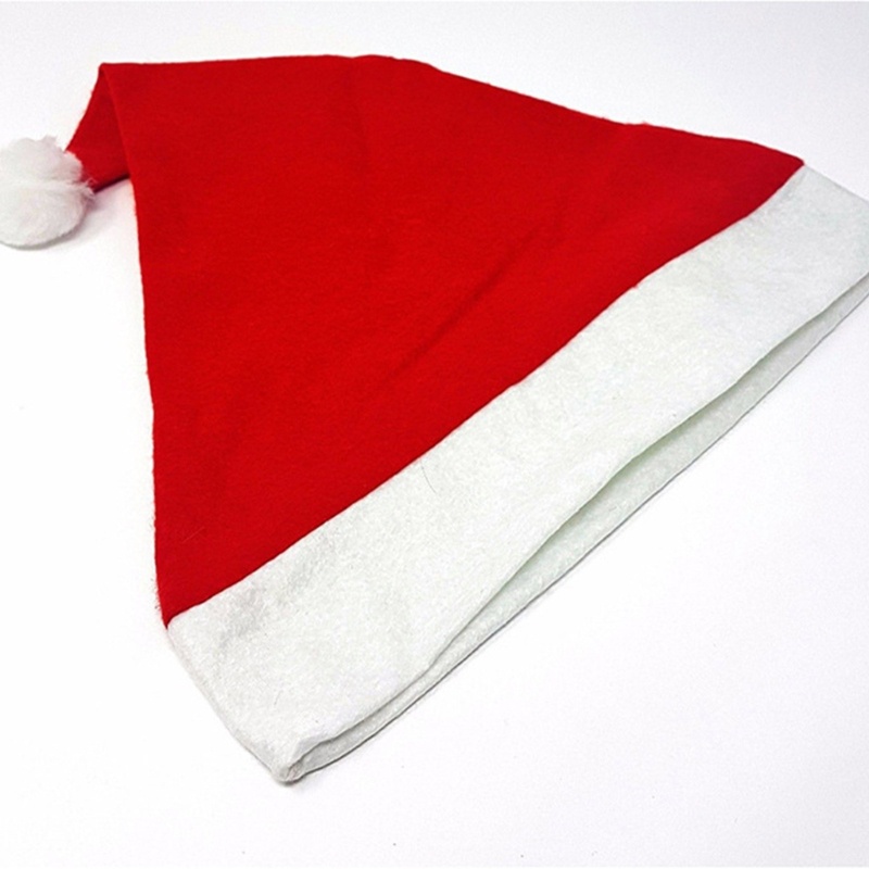 ✿ Mũ Ông Già Noel Kèm Găng Tay Râu Màu Đỏ Dùng Hóa Trang Tiệc Tùng