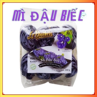Mì rau củ hữu cơ / Đậu Biếc /200G/Duy Anh Food/ Làm Từ 100% rau củ sạch/Không phẩm màu/Không hóa chất
