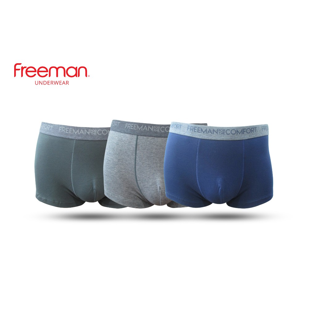 [Mã FAMALLT5 giảm 15% đơn 150K] [FREEMAN] Combo 3 quần boxer nam 520