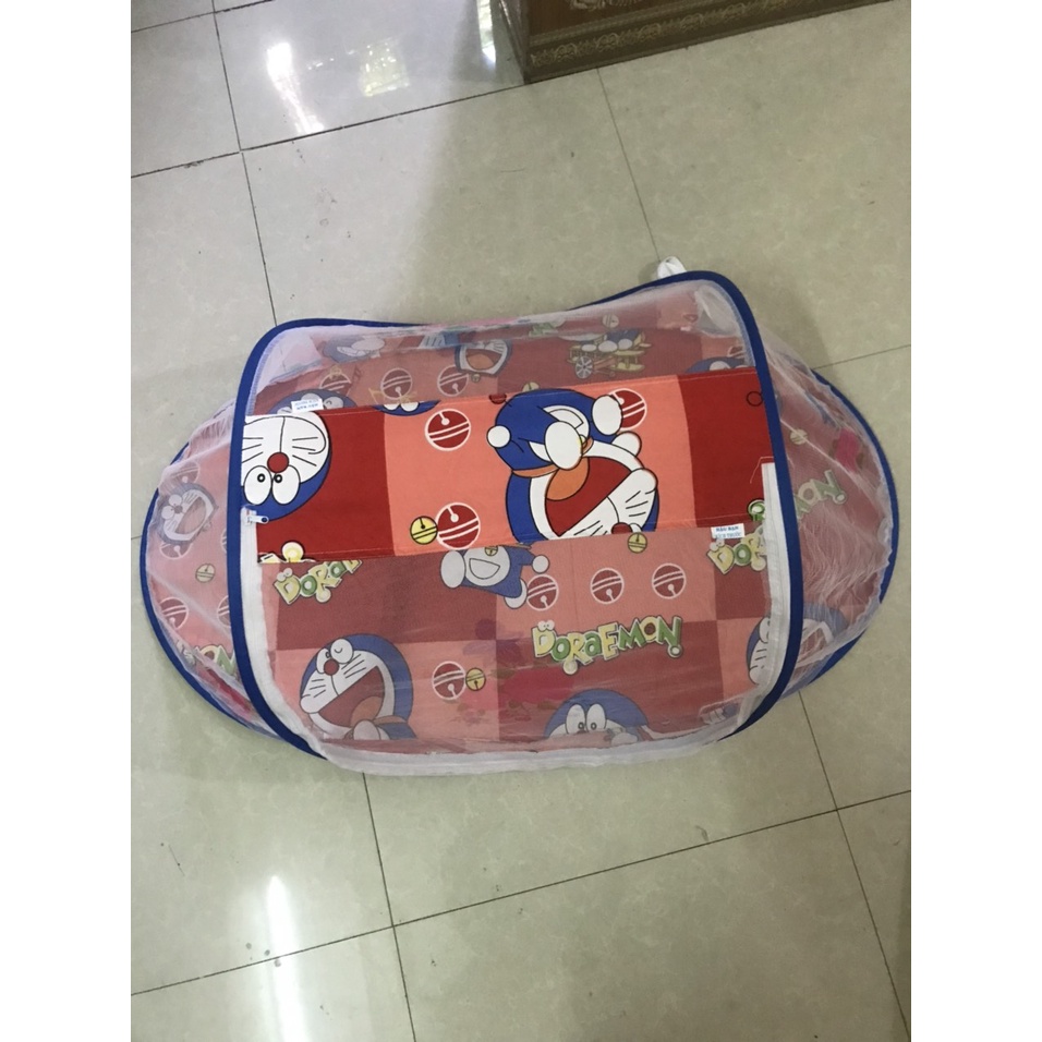 [Combo 2 nệm lót nôi ] Nệm lót nôi tre đặt võng, hàng vnxk, chất đẹp co dãn thoáng mát - Tặng vòng dâu tằm