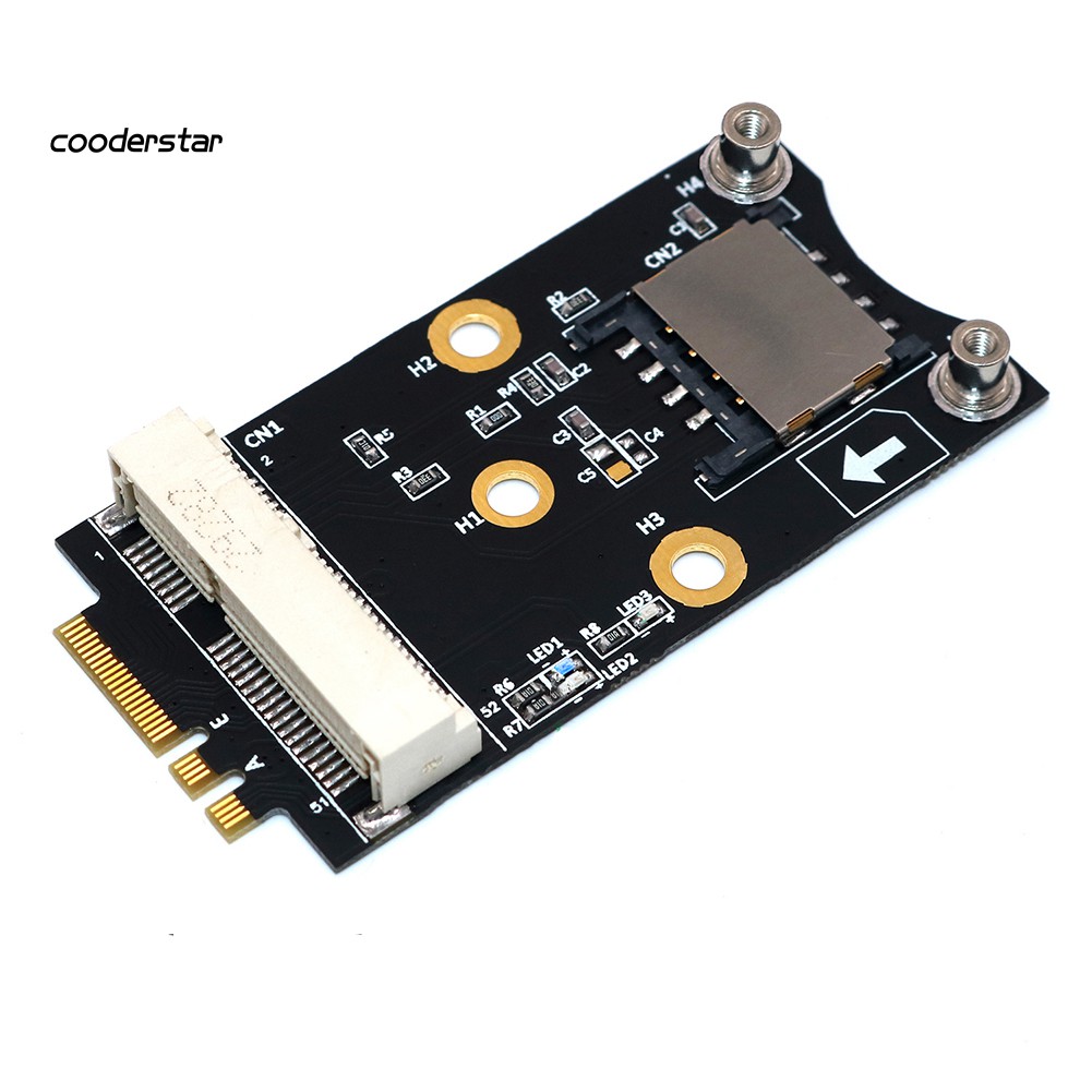 Adapter Chuyển Đổi Wdp Mini Pci-E Sang M.2 Ngff Key A / E Với Khe Sim Cho 3g / 4g | WebRaoVat - webraovat.net.vn