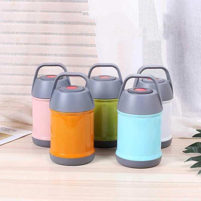 BÌNH Ủ CHÁO MINI 450ML- LÕI INOX GIỮ NHIỆT