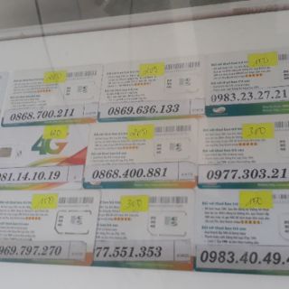 Sim viettel số đẹp giá rẻ