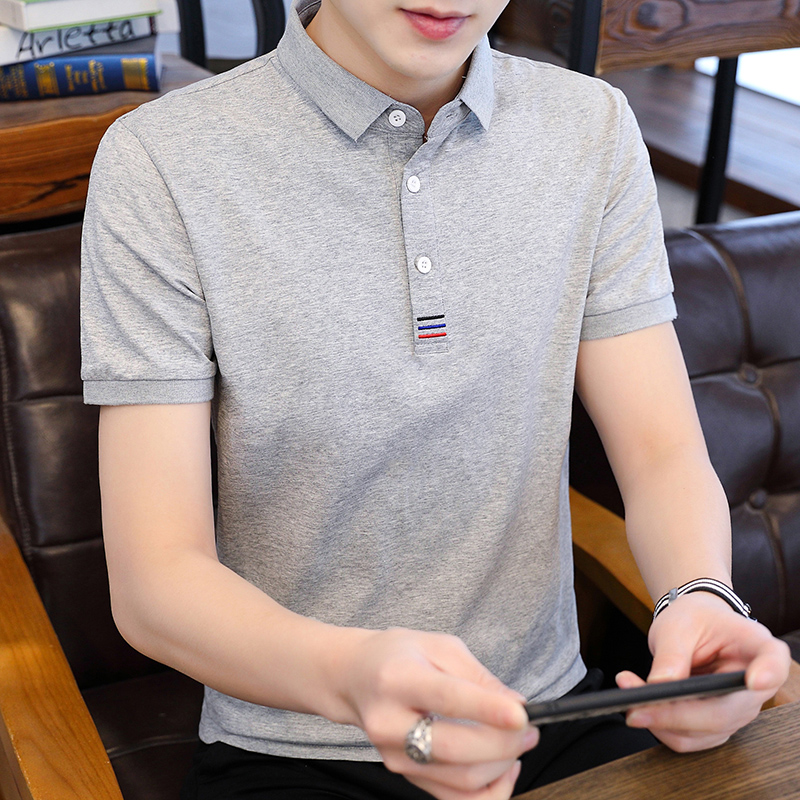 Áo polo 95% cotton Màu Sắc Thời Trang Mùa Hè Cho Nam